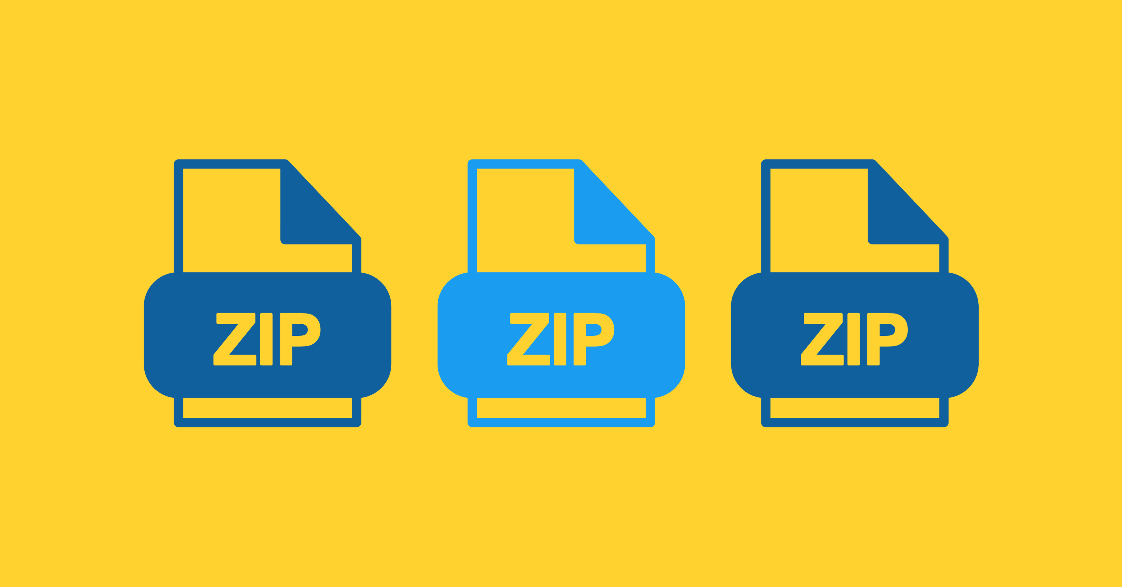 How to create a zip file and send large files via email.