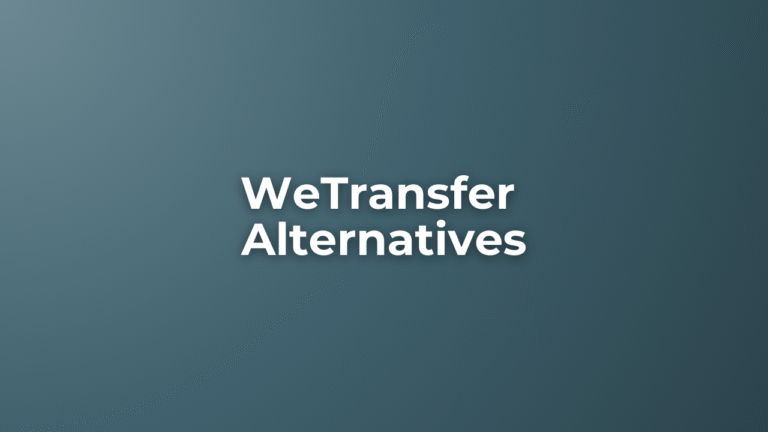 WeTransfer Alternatives